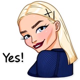 Miss Alena WhatsApp Sticker #13