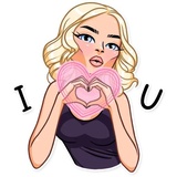 Miss Alena WhatsApp Sticker #14