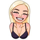 Miss Alena WhatsApp Sticker #15