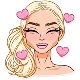 Miss Alena WhatsApp Sticker #17