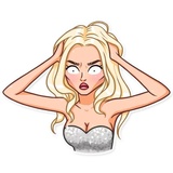 Miss Alena WhatsApp Sticker #22