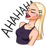 Miss Alena WhatsApp Sticker #24