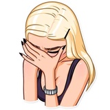 Miss Alena WhatsApp Sticker #25