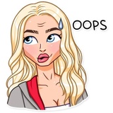 Miss Alena WhatsApp Sticker #26