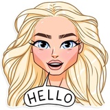 Miss Alena WhatsApp Sticker #5