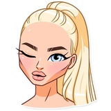 Miss Alena WhatsApp Sticker #8