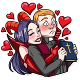 Miss Devil WhatsApp Sticker #18