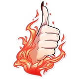 Miss Devil WhatsApp Sticker #3