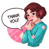 Miss Hepburn WhatsApp Sticker #18