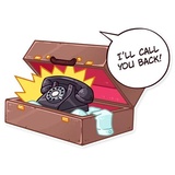 Miss Hepburn WhatsApp Sticker #8