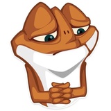 Mr. Frogo WhatsApp Sticker #15