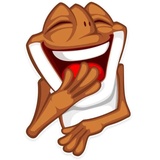 Mr. Frogo WhatsApp Sticker #3