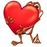 Mr. Frogo WhatsApp Sticker #5