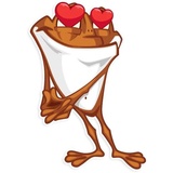 Mr. Frogo WhatsApp Sticker #7