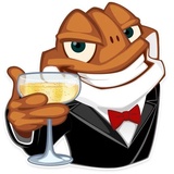 Mr. Frogo WhatsApp Sticker #8