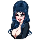 Ms. Elvira WhatsApp Sticker #10