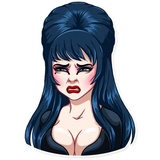 Ms. Elvira WhatsApp Sticker #15