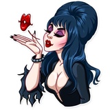 Ms. Elvira WhatsApp Sticker #2