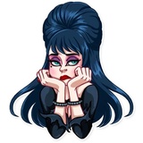 Ms. Elvira WhatsApp Sticker #21