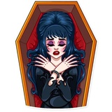 Ms. Elvira WhatsApp Sticker #29