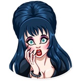 Ms. Elvira WhatsApp Sticker #4