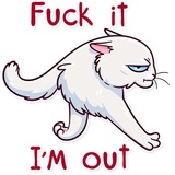 Meme Cats WhatsApp Sticker #27