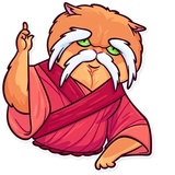 Meme Cats WhatsApp Sticker #6