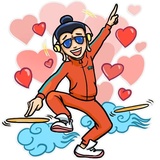 Modern Buddha WhatsApp Sticker #2