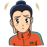 Modern Buddha WhatsApp Sticker #4