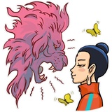 Modern Buddha WhatsApp Sticker #7