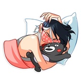 Modern Geisha WhatsApp Sticker #17