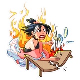 Modern Geisha WhatsApp Sticker #20