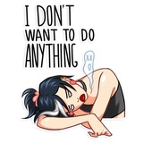 Modern Geisha WhatsApp Sticker #27