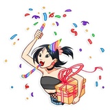 Modern Geisha WhatsApp Sticker #29