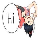 Modern Geisha WhatsApp Sticker #5