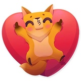 Moka the Dog WhatsApp Sticker #10