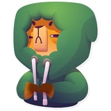 Moka the Dog WhatsApp Sticker #12