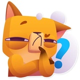 Moka the Dog WhatsApp Sticker #14