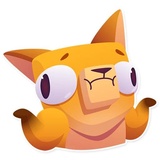 Moka the Dog WhatsApp Sticker #15