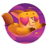 Moka the Dog WhatsApp Sticker #2