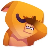 Moka the Dog WhatsApp Sticker #20