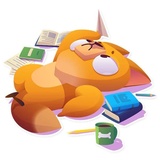 Moka the Dog WhatsApp Sticker #29