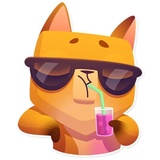 Moka the Dog WhatsApp Sticker #6