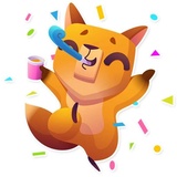 Moka the Dog WhatsApp Sticker #9