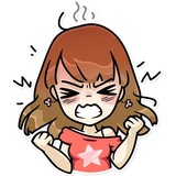 Momoko WhatsApp Sticker #20