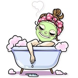 Momoko WhatsApp Sticker #21