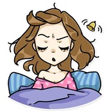 Momoko WhatsApp Sticker #26