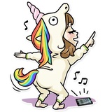 Momoko WhatsApp Sticker #27