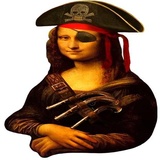 MonaLisa Parody WhatsApp Sticker #14