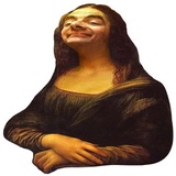 MonaLisa Parody WhatsApp Sticker #15